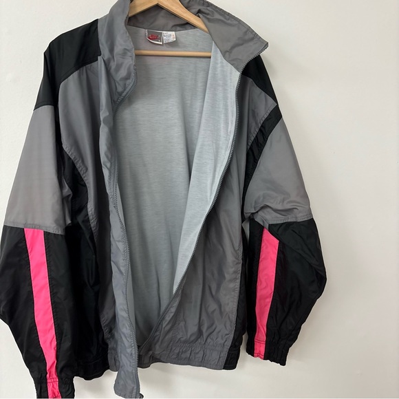 VTG 90s Nike Colorblock Windbreaker Jacket Women’s XL Packable Streetwear Sporty - Picture 8 of 8